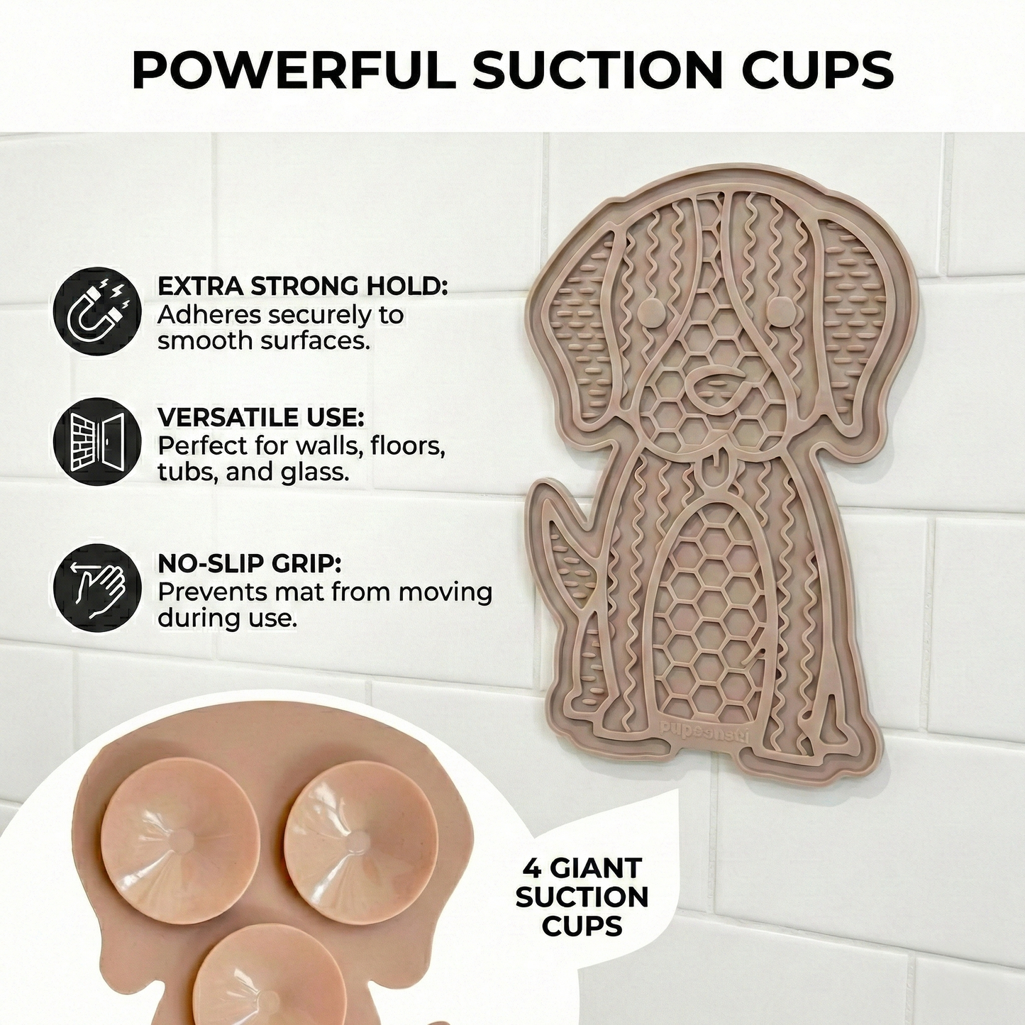 Ultra-Suction Lick Mat